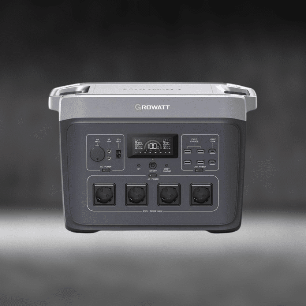 Growatt INFINITY 2000 – Portable Powerstation 2048 Wh