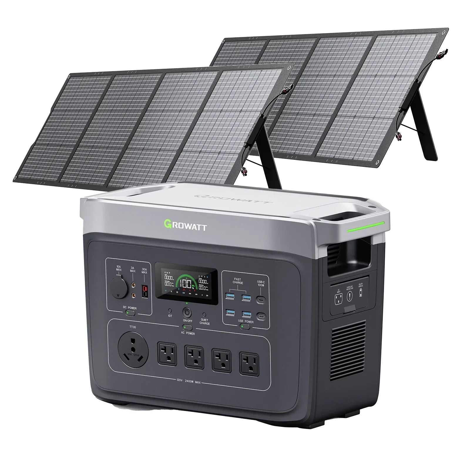 Der tragbare Growatt INFINITY 2000 Stromspeicher für Balkon, Outdoor und Unabhängigkeit